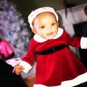 Infant Girl's Santa Dress